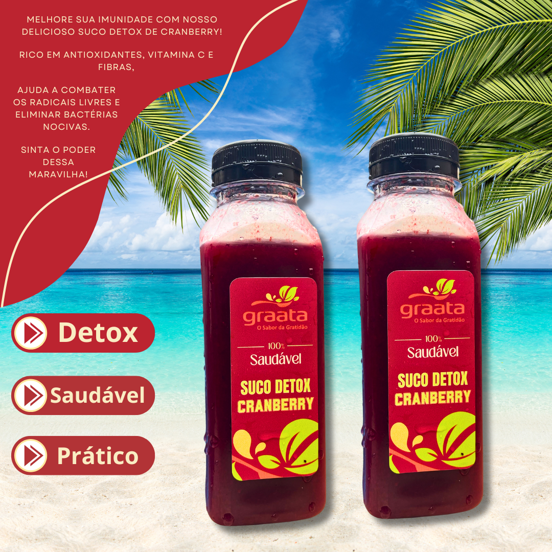 Suco DETOX Cranberry