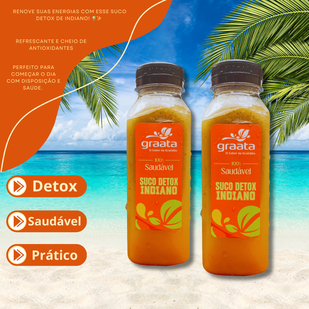 Suco DETOX Indiano