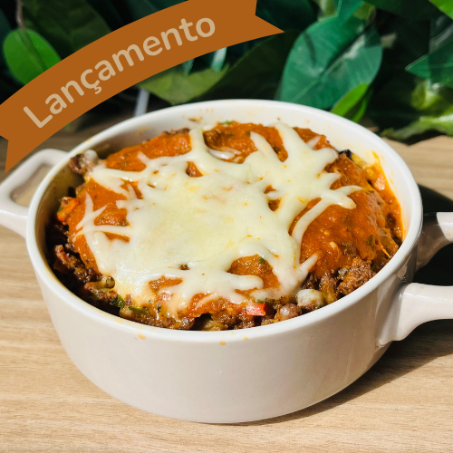 Lasanha de berinjela vegetariana