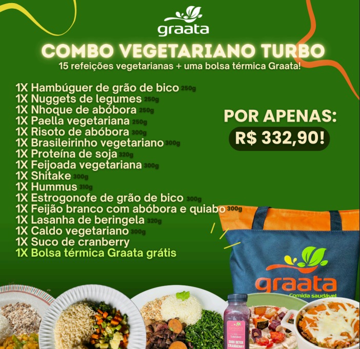Combo Vegetariano Turbo