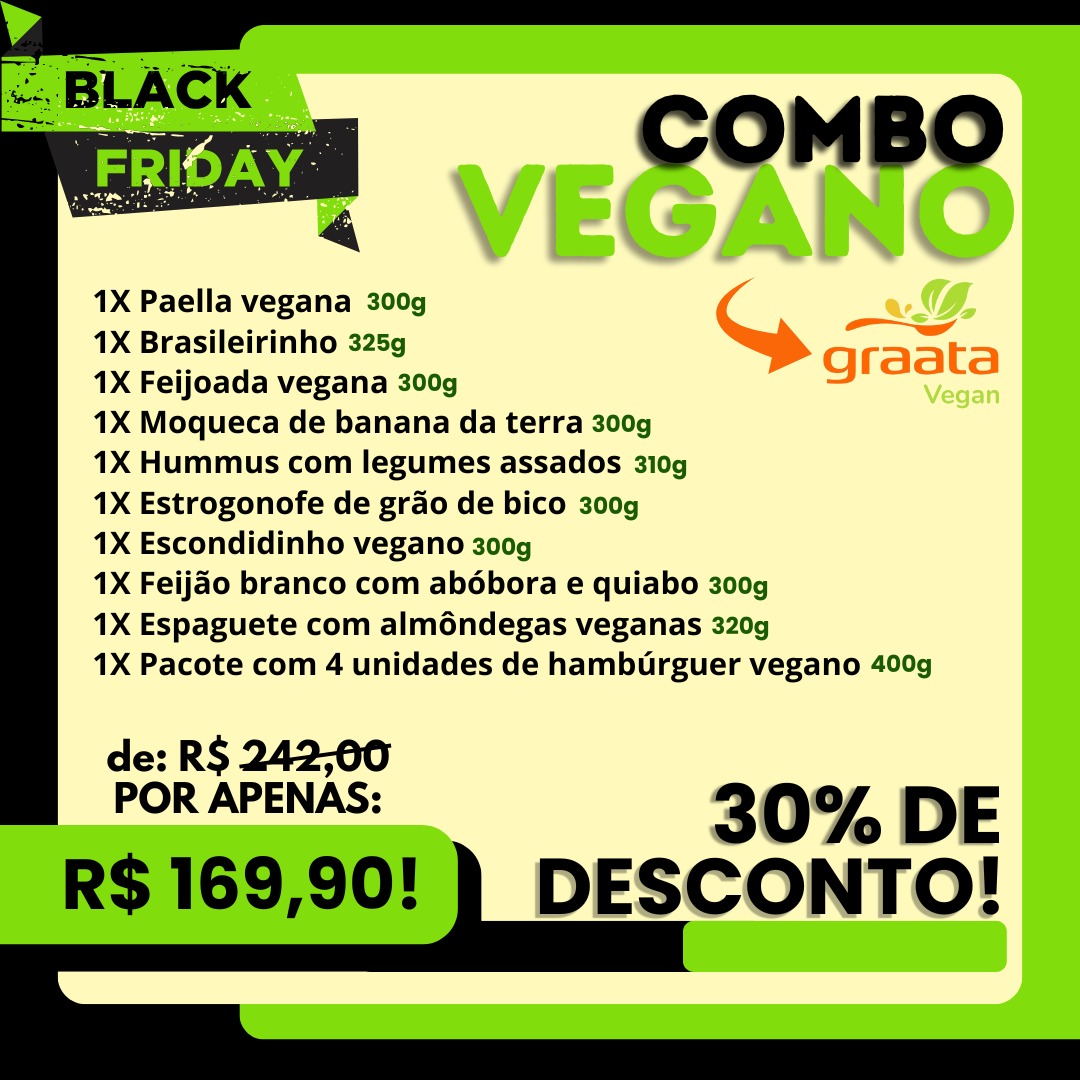 Combo Black Vegano