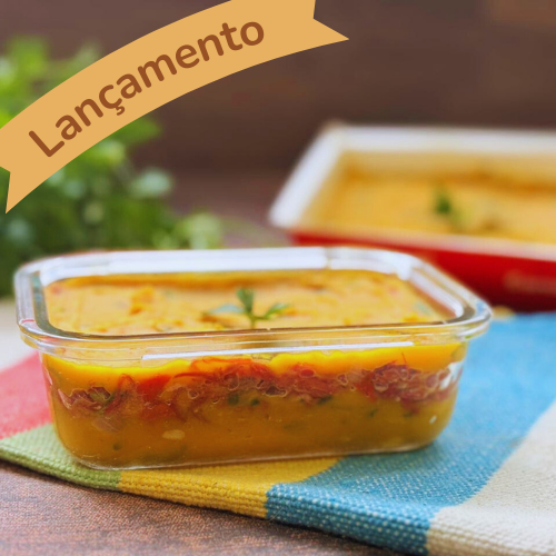 Escondidinho de carne seca com abóbora